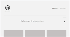 Desktop Screenshot of morgenstern.no